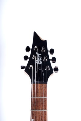 Lot 75 - A Cort KX300 electric guitar; and a Fender Mustang I V2 amp