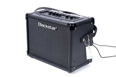 Lot 76 - A Donner Jazz guitar; and a Blackstar amplifier