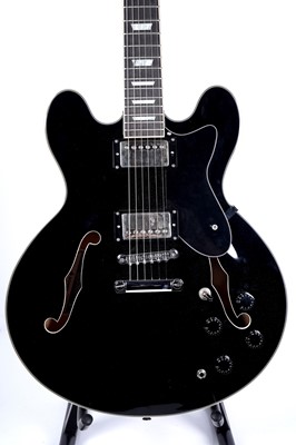 Lot 76 - A Donner Jazz guitar; and a Blackstar amplifier
