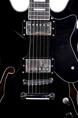 Lot 76 - A Donner Jazz guitar; and a Blackstar amplifier