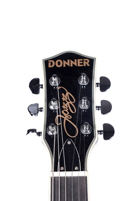 Lot 76 - A Donner Jazz guitar; and a Blackstar amplifier