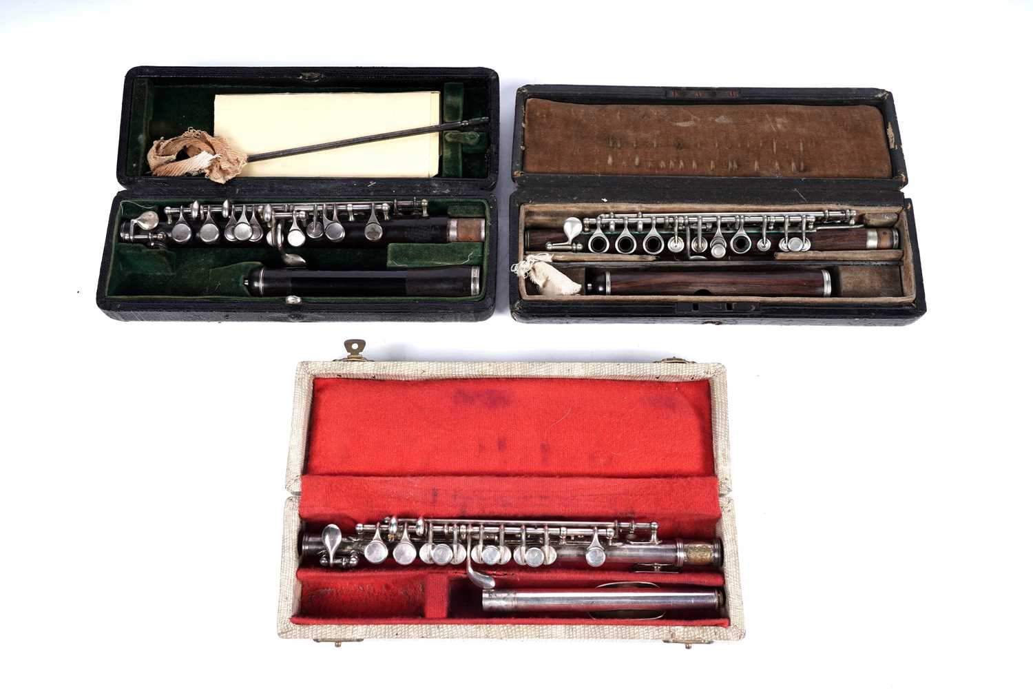 Lot 9 - Three piccolos