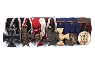 Lot 1142 - German Court mounted group of seven medals