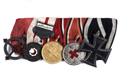 Lot 620 - A Court-mounted group of five medals