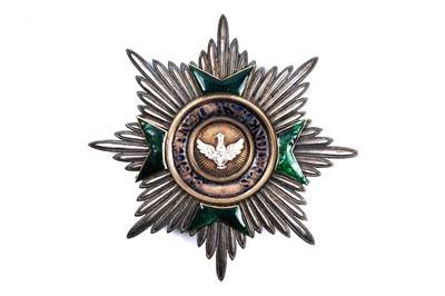 Lot 669 - House Order of Vigilance or of the White Falcon, Grand Cross Star