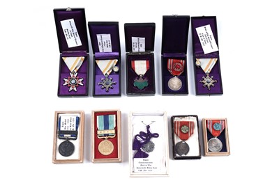 Lot 632 - A selection of Japanese medals