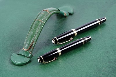 Lot 458 - A Montblanc Boheme fountain and ballpoint pen set