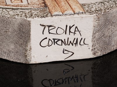 Lot 77 - A Troika Wheel vase