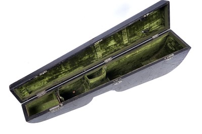 Lot 41 - Two German violins, one after Stradivari; and a vintage case