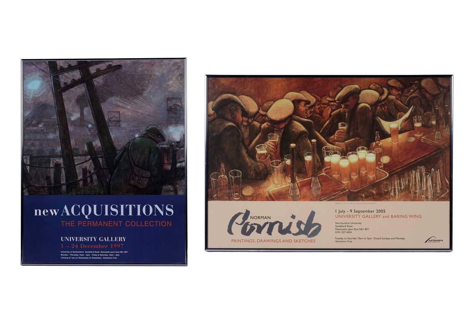 Lot 56 - After Norman Stansfield Cornish - Two Exhibition Posters