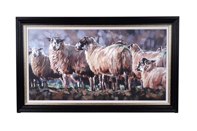 Lot 539 - Debbie Boon - Evening Flock | print