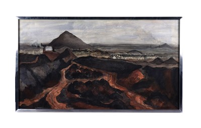 Lot 2 - Richard Hobson - Northumberland Coalfield | mixed media