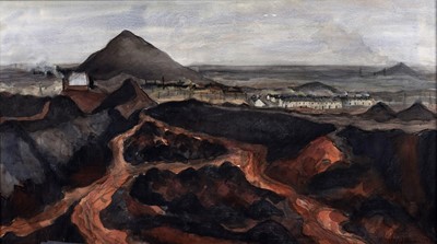Lot 2 - Richard Hobson - Northumberland Coalfield | mixed media