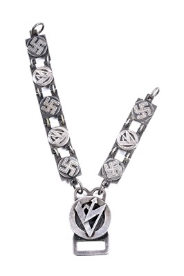 Lot 1201 - A German Second World War SA dress dagger hanging chain