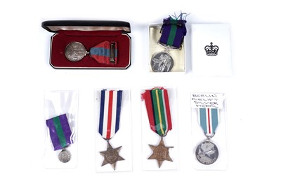 Lot 639 - An Elizabeth II General Service medal and others