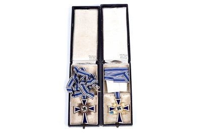 Lot 1157 - Two German Third Reich Cross of Honour of the German Mother medals