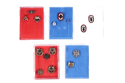 Lot 869 - German Third Reich stick pins, tie pins and others