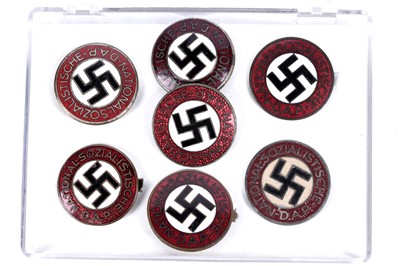 Lot 870 - German Third Reich NSDAP Party Badges and lapels