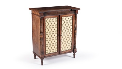 Lot 576 - A late Regency mahogany chiffonier