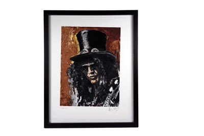 Lot 555 - Ronnie Wood - I Gotta See | screenprint