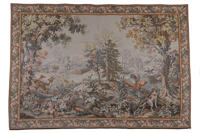 Lot 530 - A Gobelins tapestry wall hanging