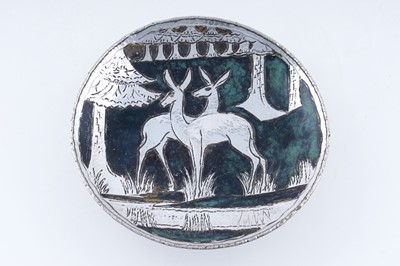 Lot 229 - Loys, Paris: an early 20th Century patinated bronze tazza