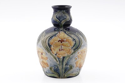 Lot 352 - A William Moorcroft Florian ware vase