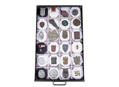 Lot 890 - Twenty-four German Third Reich Day Badge Tinnies