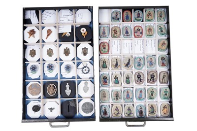 Lot 895 - Fifty-Seven German Third Reich Day Badge Tinnies