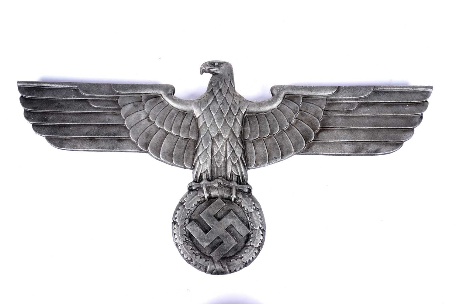 Lot 900 - German Second World War railway mounting eagle plaque
