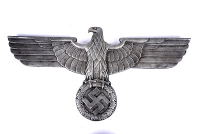 Lot 900 - German Second World War railway mounting eagle plaque