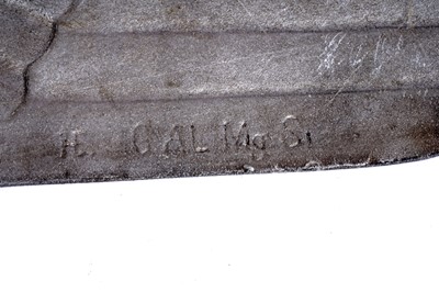 Lot 900 - German Second World War railway mounting eagle plaque