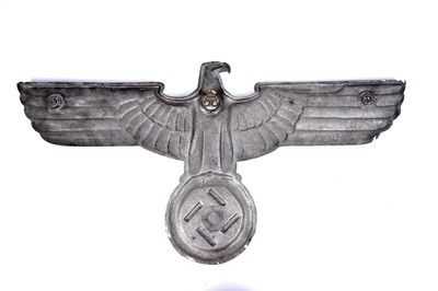 Lot 900 - German Second World War railway mounting eagle plaque
