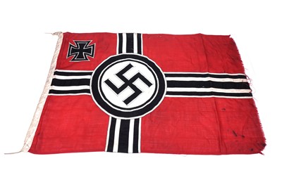 Lot 1208 - A German Second World War Naval ensign flag