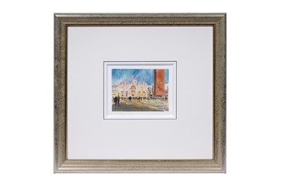 Lot 536 - Alan Reed - St. Mark's Square, Venice | watercolour