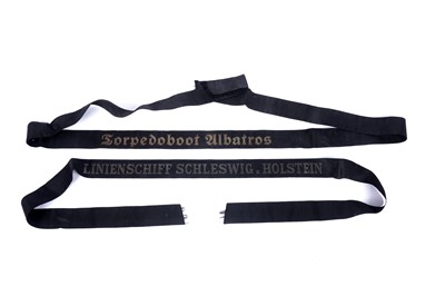 Lot 1209 - Two German Second World War Naval cap titles