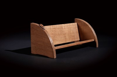 Lot 486 - Robert ‘Mouseman’ Thompson: an oak book trough