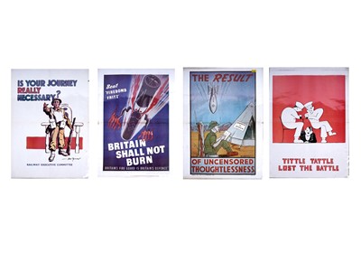 Lot 512 - Second World War propaganda posters