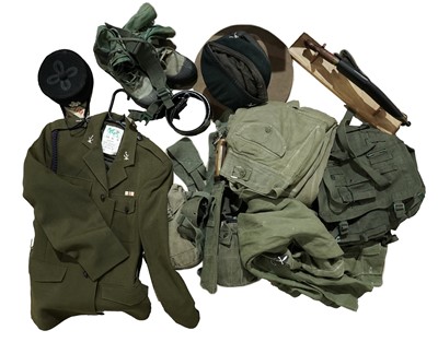 Lot 523 - A selection of Gurkha interest uniforms and effects