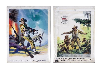 Lot 509 - Franco Picchioni - Original cover art work | body colour on board