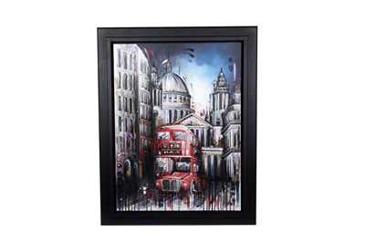 Lot 531 - Samantha Ellis - Hustle and Bustle | mixed media