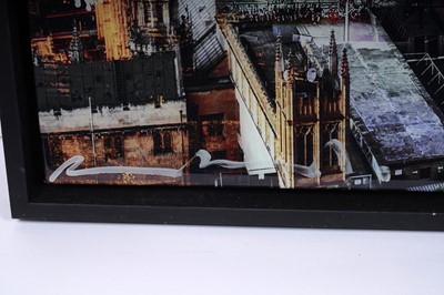 Lot 70 - Paco Raphael - London Sky | mixed media