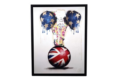 Lot 521 - Dom Pattinson - On the March | print