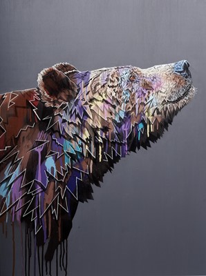 Lot 71 - Stephen Ford - Tall Saint | oil