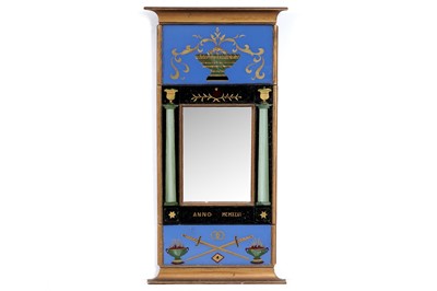 Lot 143 - A mid-20th Century Scandinavian style gilt wood mirror