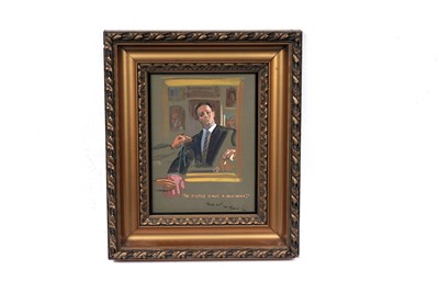 Lot 545 - Michael Stennett - The Doctor gains a new hand? | gouache