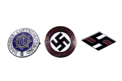 Lot 904 - Three Third Reich badges
