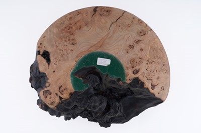 Lot 94 - Scott Irvine burr ash centrepiece