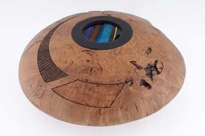 Lot 94 - Scott Irvine burr ash centrepiece
