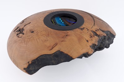 Lot 94 - Scott Irvine burr ash centrepiece